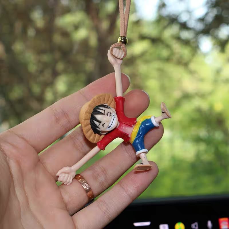 One Piece Luffy Car Hanging Pendant - Image 3