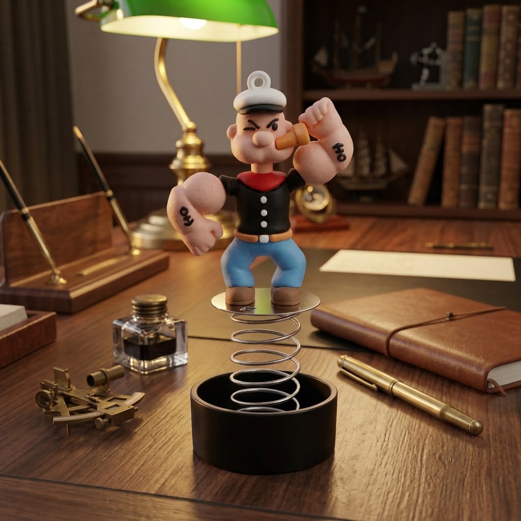 Popeye the Sailor Figure - Image 2