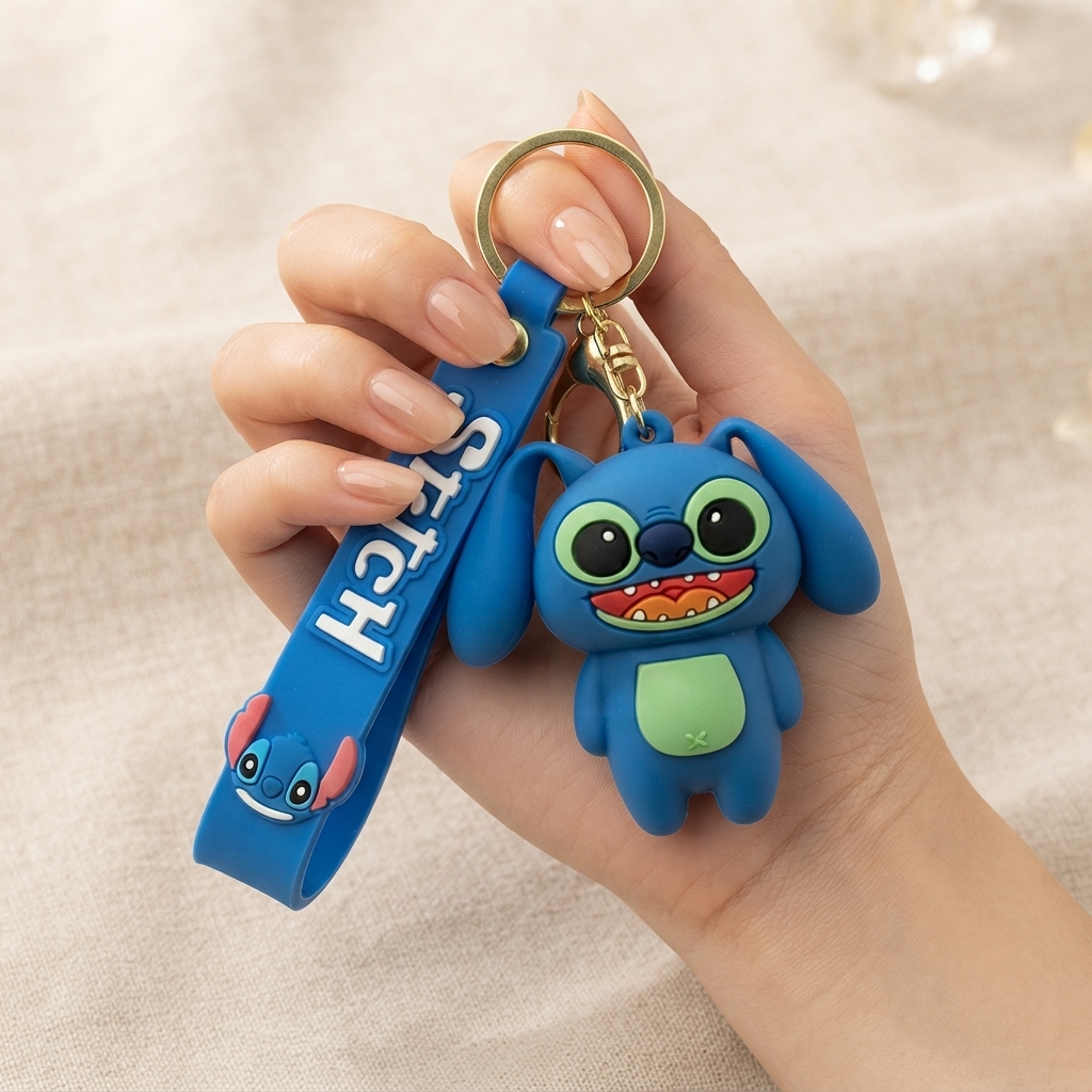 Puffy Stitch Keychain - Image 3