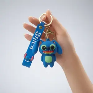 Puffy Stitch Keychain