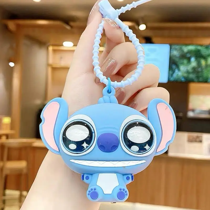 Stitch Pop-Out Eyes Keychain