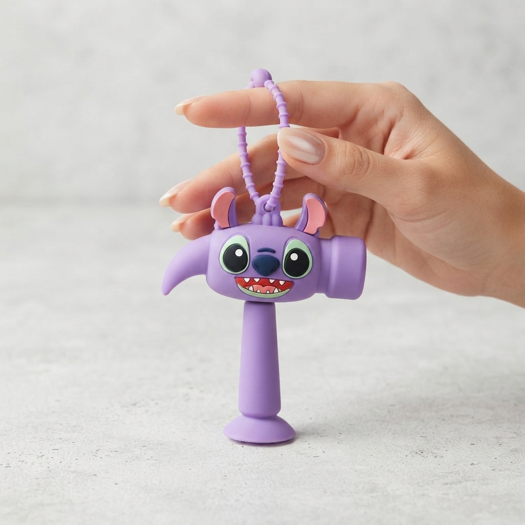 Stitch Sound Hammer Keychain - Image 2