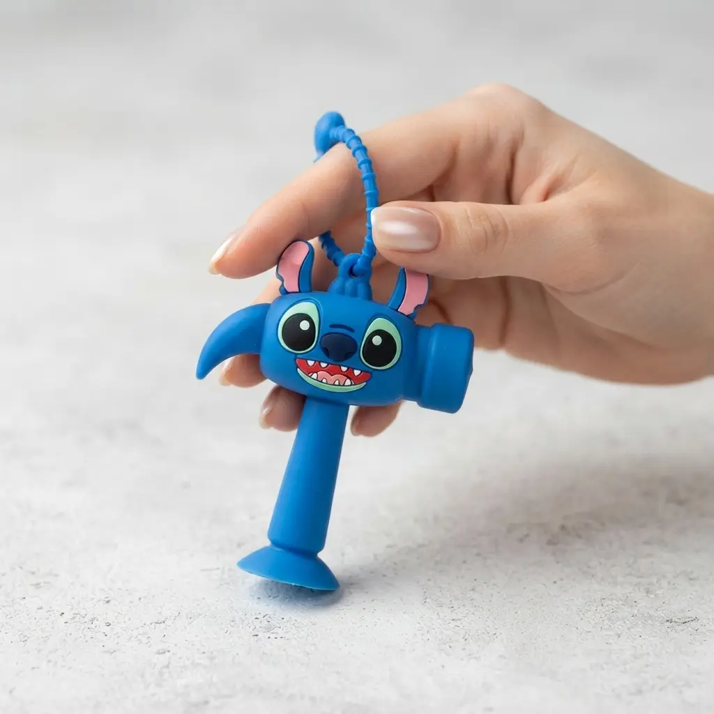 Stitch Sound Hammer Keychain