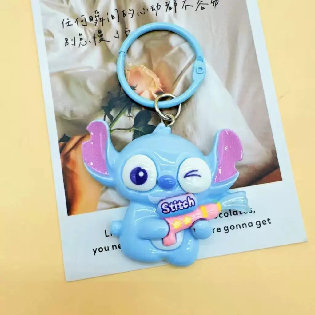 Stitch Winking Keychain - Image 2