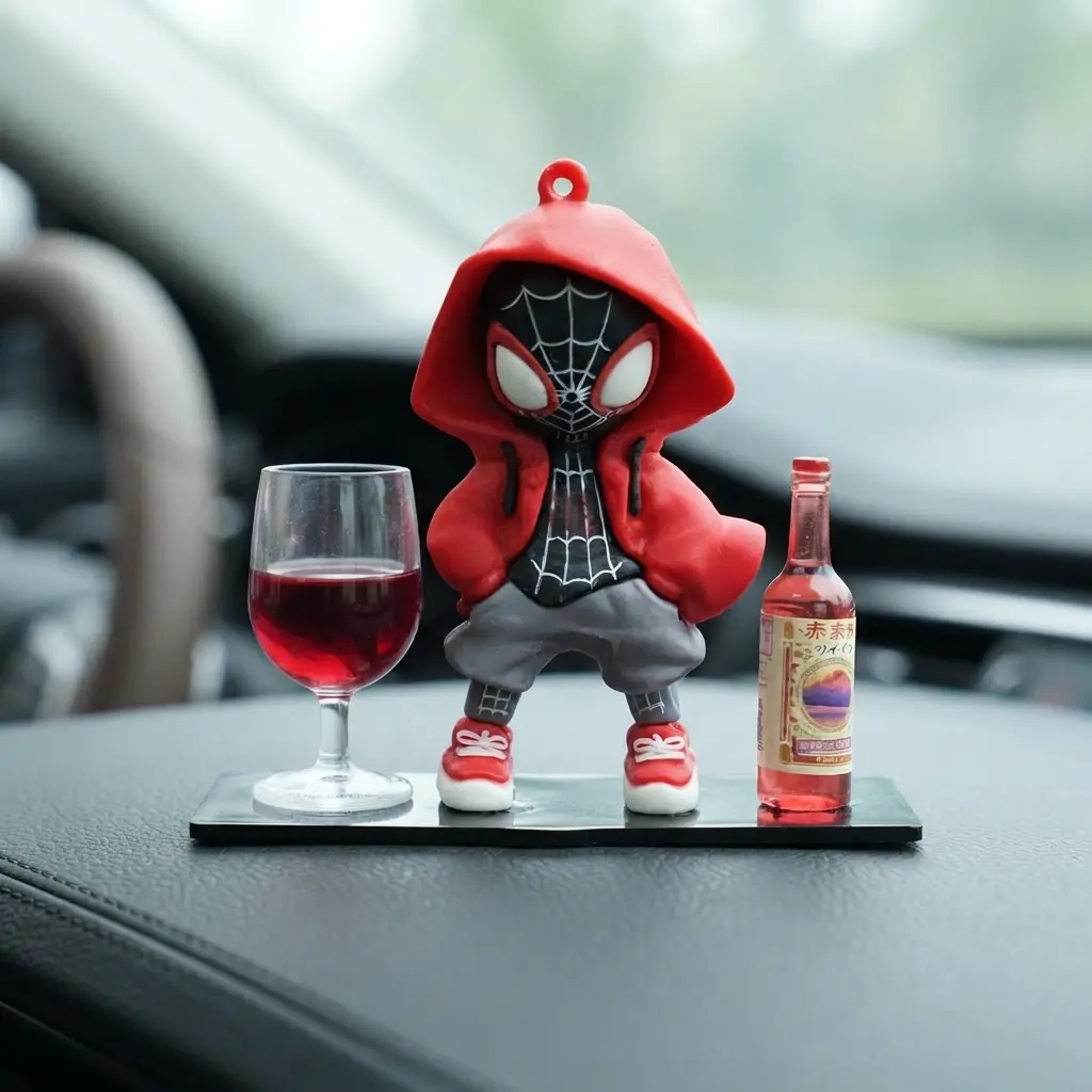 Street Style Spider-Man Decorative Figurine - Image 2
