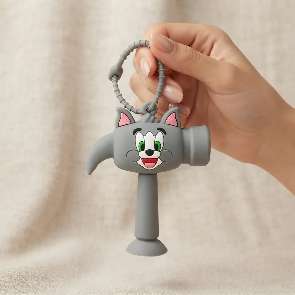 Tom Sound Hammer Keychain - Image 2