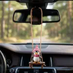 Winter Penguin Car Hanging Pendant
