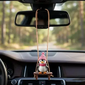 Winter Penguin Car Hanging Pendant