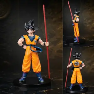 Goku Holding Staff Collectible Figure