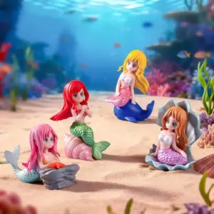 Mermaid 4-Piece Collectible Set